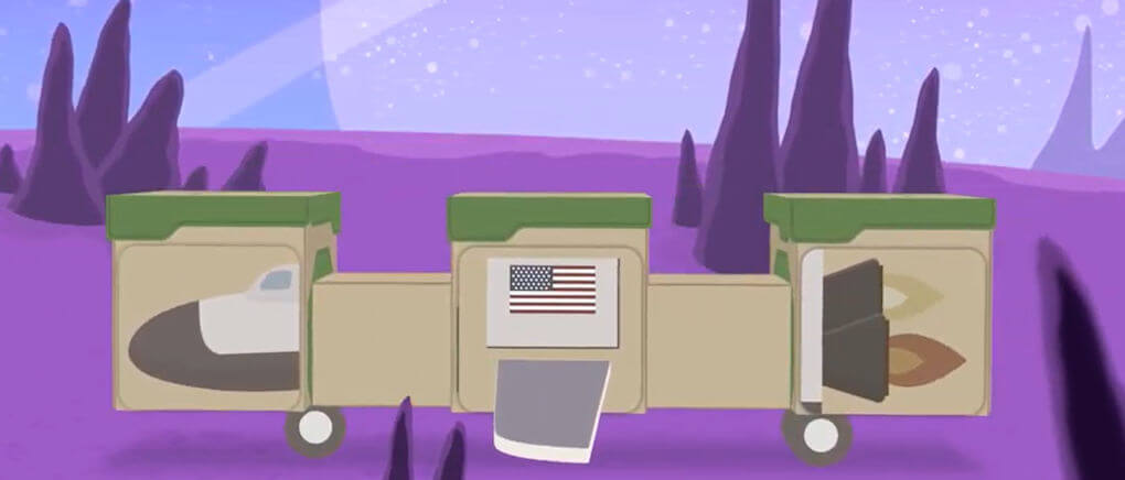 BigBoxPlay SpaceShip - Screenshot from the video product example.