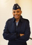 Image of woman service member