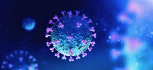 Artistic conception of the COVID-19 virus.  (Shutterstock image)