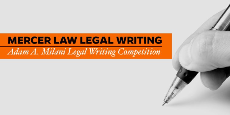 Mercer Law Announces The Adam A. Milani Disability Law Writing