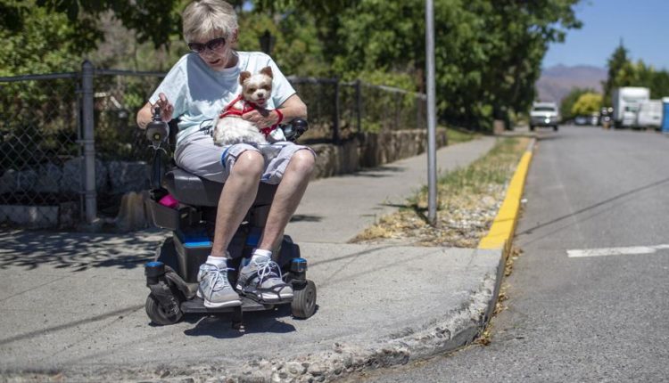 A lack of sidewalk accessibility and the city’s plan to