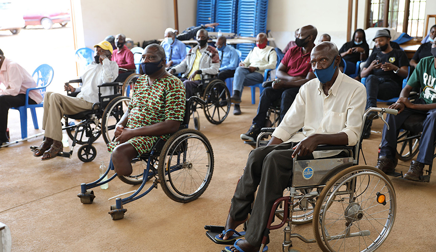 People with disabilities push for law review | The New Times