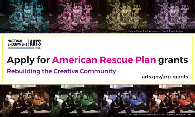 National Endowment for the Arts offerings grants to arts, culture