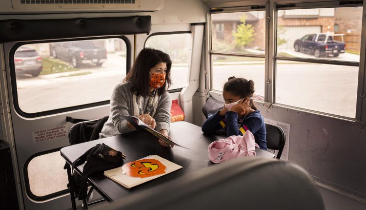 School Bus Becomes Mobile Classroom For Special Ed Students