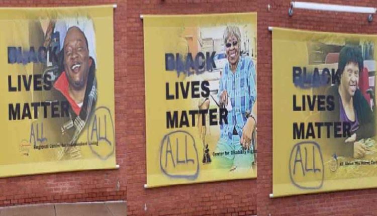 Black Lives Matter banners vandalized at Rochester’s Center for Disability