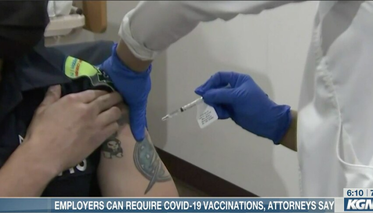 Vaccinations can be required by workplace, according to attorney