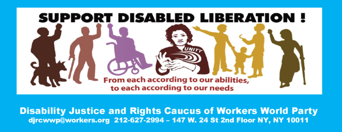Disabled people demand access, fair wages  – Workers World