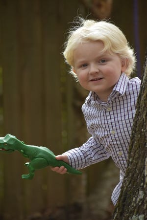 Samantha Boever's 4-year-old son, Porter, who has autism